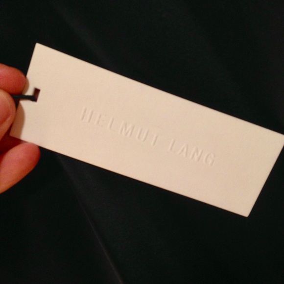 HELMUT LANG Black 100% Silk Slip Dress - S Small - Picture 4 of 7